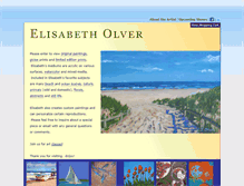 Tablet Screenshot of elisabetholver.com